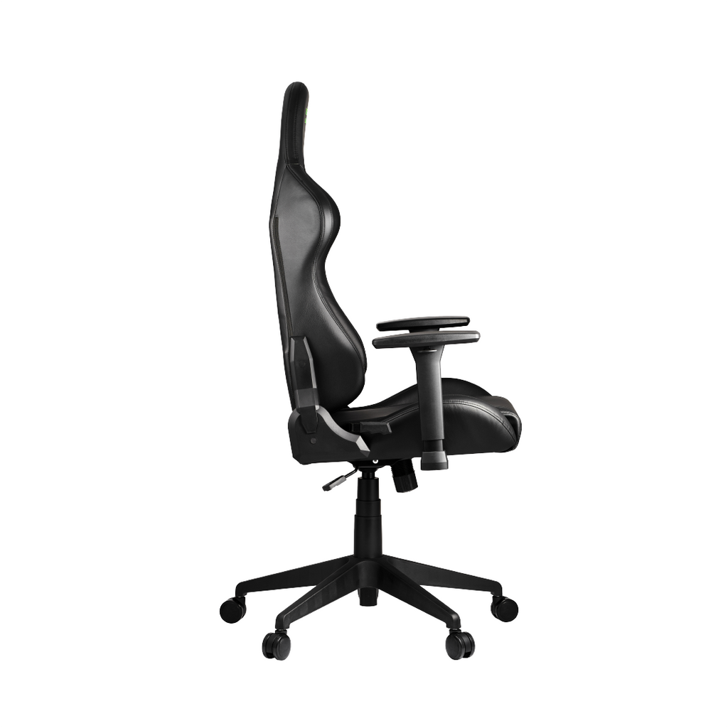 Razer Edition Tarok Essential Gaming Chair by Zen Design Side View