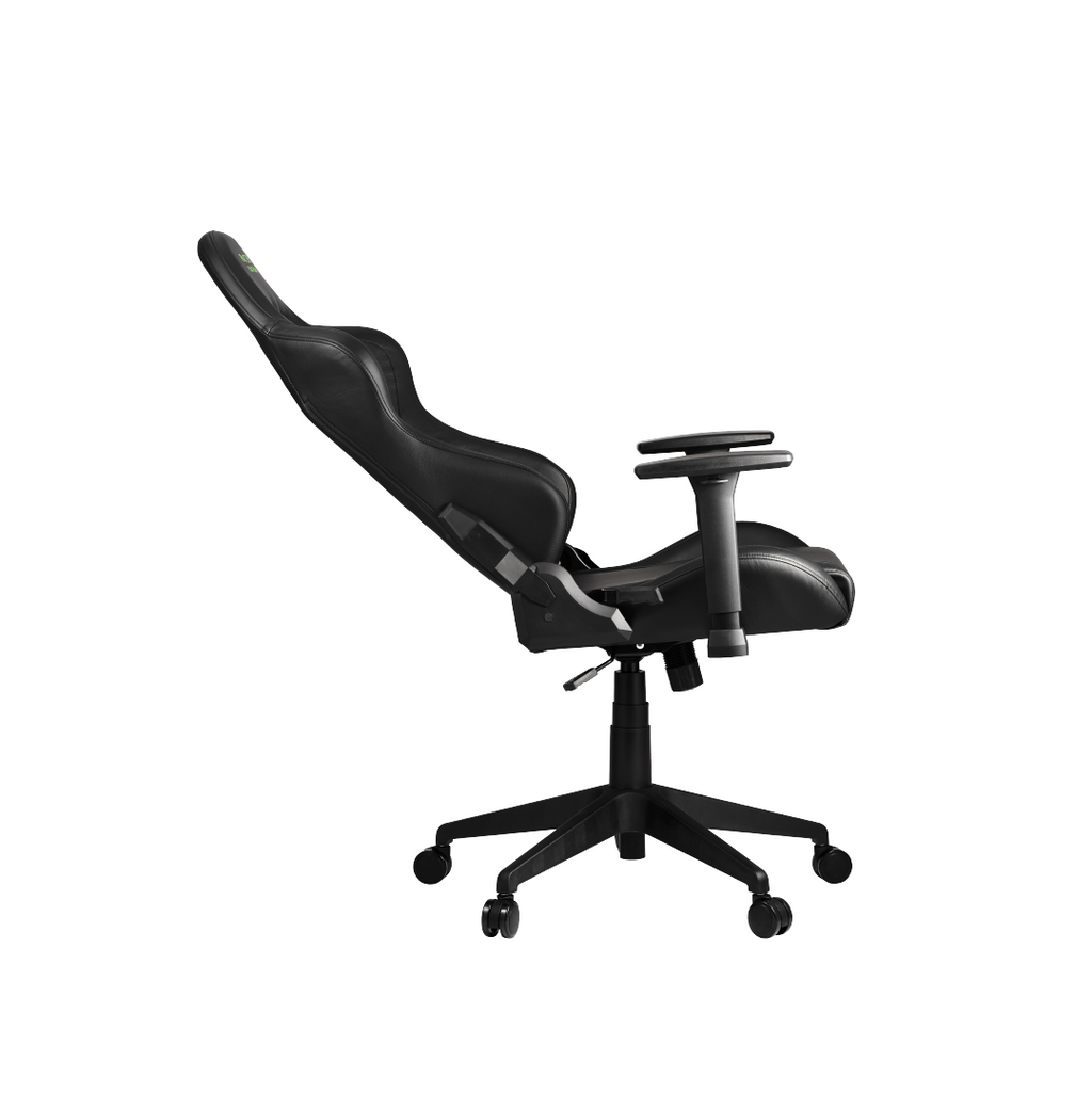 Razer Edition Tarok Essential Gaming Chair by Zen Design Reclined